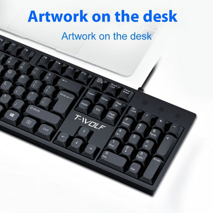 Wired USB Keyboard Laptop Office Home