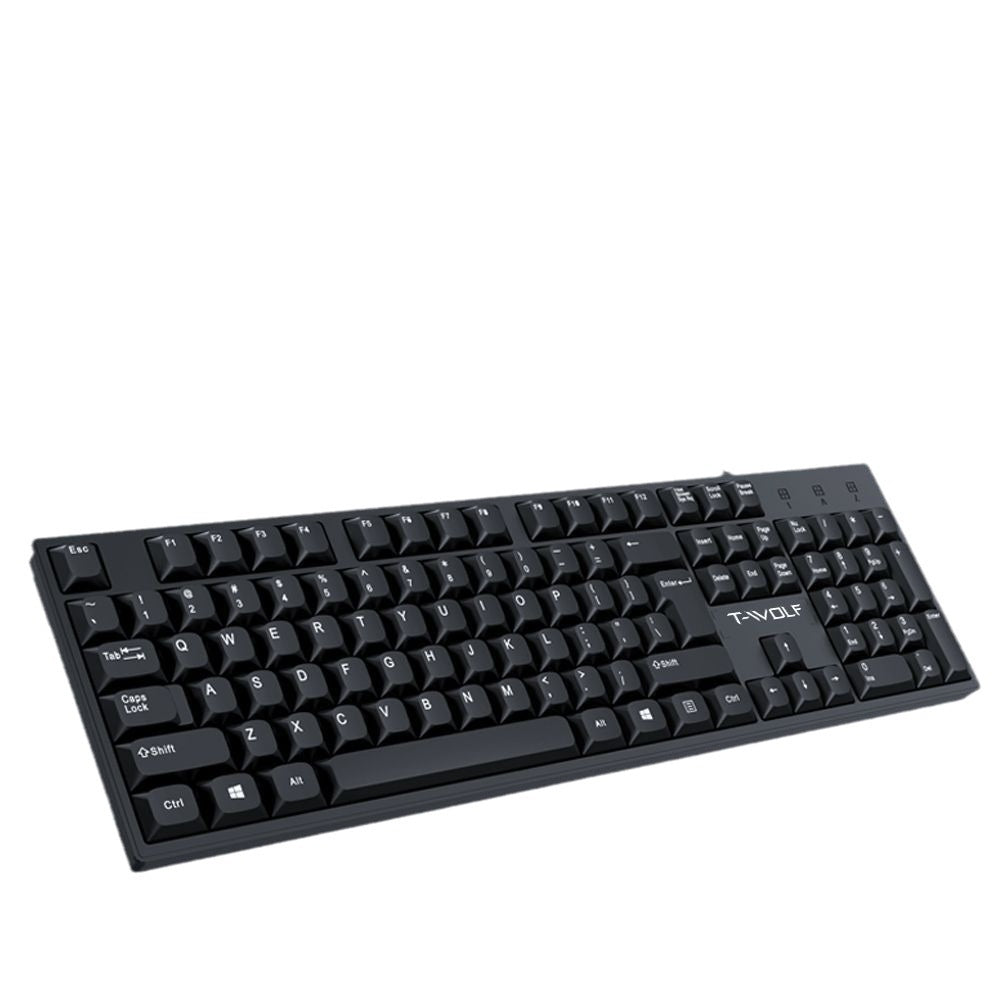 Wired USB Keyboard Laptop Office Home