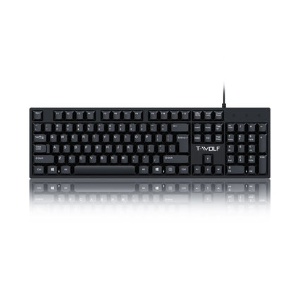 Wired USB Keyboard Laptop Office Home