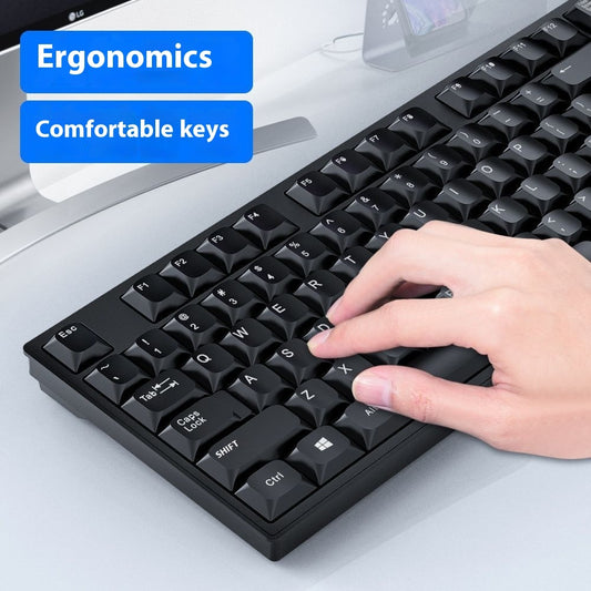 Wired USB Keyboard Laptop Office Home